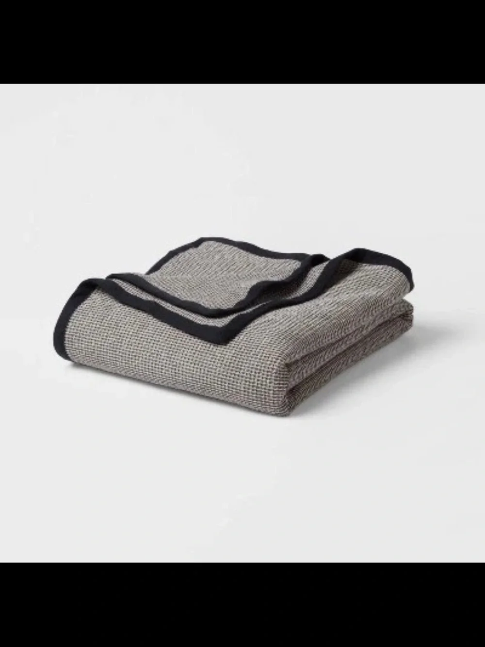 Threshold Micro Waffle Coverlet & Shams King sized set